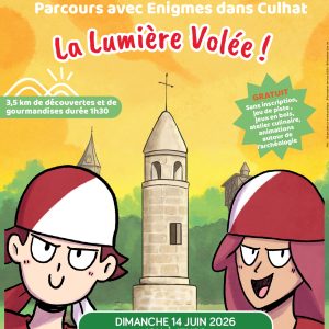 20/09/2026 – ESCAPE GAME GOURMAND à LEZOUX