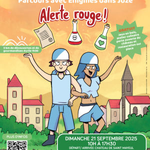 21/09/2025 – ESCAPE GAME GOURMAND DE JOZE