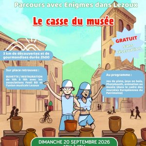 20/09/2026 – ESCAPE GAME GOURMAND à LEZOUX
